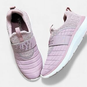 Vionic Dianne Pink French Rose Slip On Orthopedic Sneakers